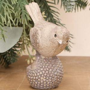 Ptaszek na żółędziu ceramiczny mix 7*4*9cm