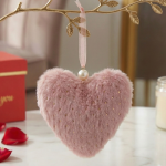 Serce Poduszka różowa Walentynki 11cm