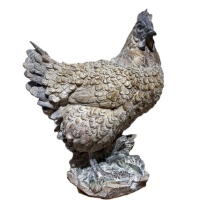 Kura brązowa z poliresingu 35*21*40,5cm