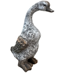 Kaczka ceramiczna - szara 42cm