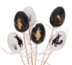 JAJKA NA PIKU 6 CM S/6 MIX