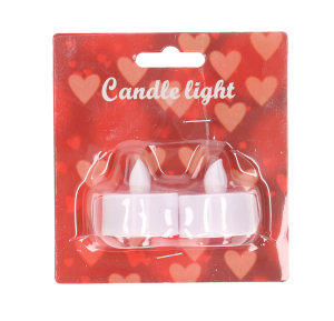 ŚWIECE LED 2 SZT. TEALIGHT DEKORACYJNE BEZPIECZNE 3,5CM DO LAMPIONU