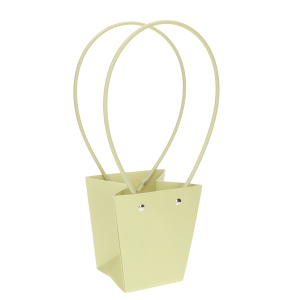 TOREBKA FLOWERBOX PAPIEROWA 12X8X12 CM ZIELONA TOREBKA NA KWIATY