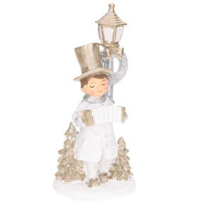 FIGURKA DEKORACYJNA CERAMICZNA CHŁOPIEC *7*20CM FIGURKA CERAMICZNA