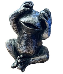 Żaba z cementu (zakryte oczy) 21*19*26,5