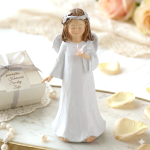 Figurka Aniołek  z motylkiem 13cm