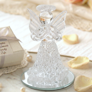 Aniołek szklany dekoracyjny 5,5cm