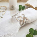 Serwetniki pierścień srebro 6 szt.