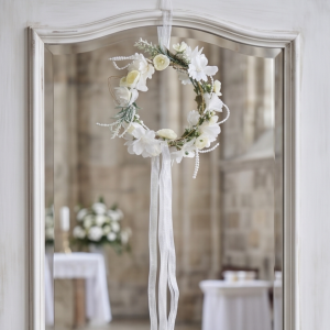 Wianuszek wianek dekoracyjny Komunia Chrzest Ślub 15cm