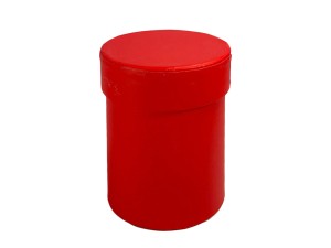 Pudełko okrągłe box czerwony 10,2x7,6cm