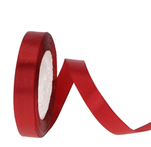 Wstążka atłasowa 1,5cm x 25Y bordo MYH190455