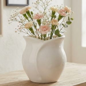 Wazon "tulipan szeroki mały" ceramiczny 16,5x16cm