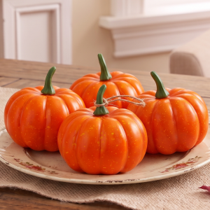 Dynia ozdobna na Halloween 9 cm - 8 szt.