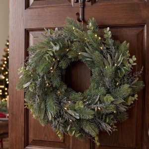 Wianek Dekoracyjny 60cm Wianuszek Świąteczny NA DRZWI DO STROIKA DEKORACJA
