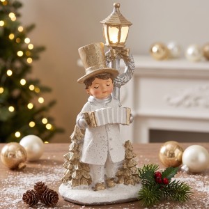 FIGURKA DEKORACYJNA CERAMICZNA CHŁOPIEC *7*20CM FIGURKA CERAMICZNA