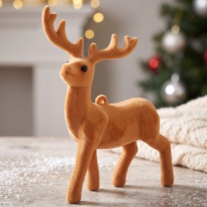 Renifer Figurka świąteczna 10x13cm Ozdoba Stroik Dekoracja Świąteczna