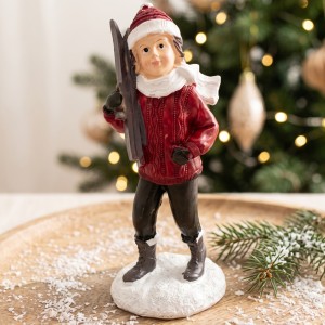 Figurka dekoracyjna świąteczna 7x15cm Dekoracja Upominek Stroik