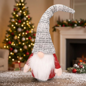 Skrzat z brodą słoik na prezent szary 32cm