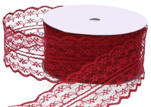 WSTĄŻKA KORONKA TAŚMA DO ZAPROSZEŃ 22,5m