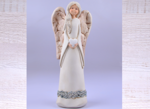 Anioł 009-8 z sercem